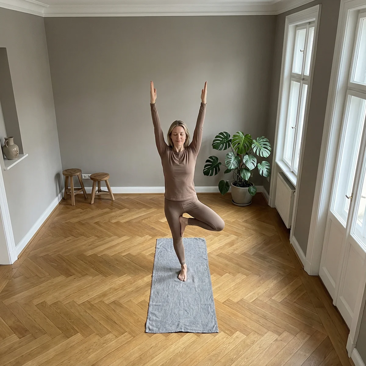 Sanfte Bewegung und Yoga für Frauen 40+ - Hormonbalance durch Training