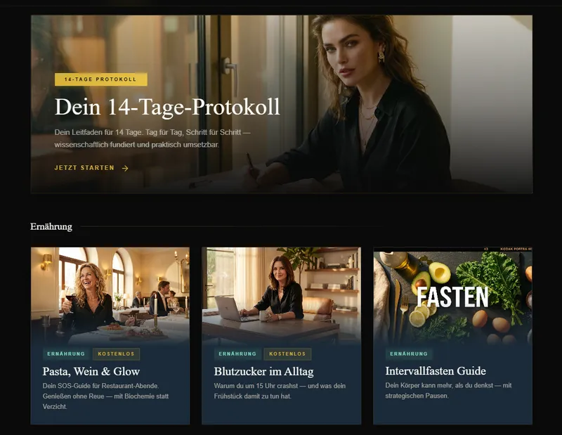 Strahlkraft40+ Mitgliederportal mit Protokoll und exklusiven Inhalten