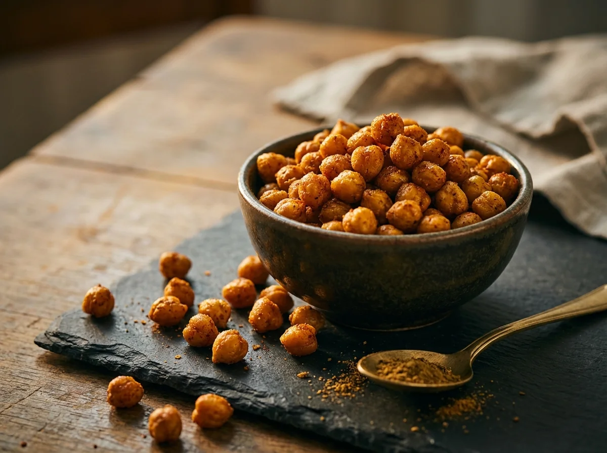 Geröstete Kichererbsen