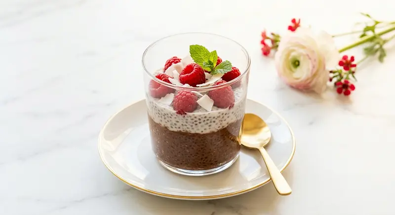 Chia-Kokos-Pudding